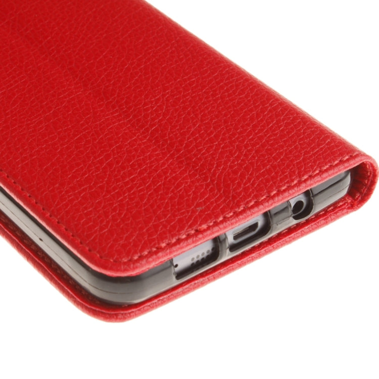 For Galaxy A5 / A510 Litchi Texture Horizontal Flip Leather Case with Holder & Card Slots & Wallet & Photo Frame & Lanyard