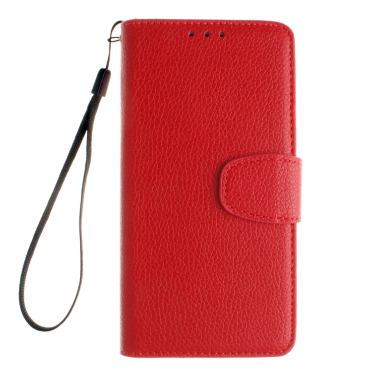 For Galaxy Core Prime / G360 Litchi Texture Horizontal Flip Leather Case with Holder & Card Slots & Wallet & Photo Frame & Lanyard