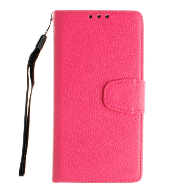 For Galaxy Grand Prime / G530H / G5308W Litchi Texture Horizontal Flip Leather Case with Holder & Card Slots & Wallet & Photo Frame & Lanyard
