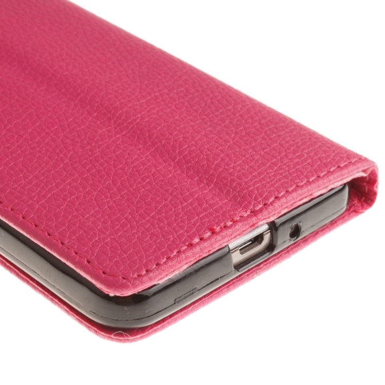 For Galaxy Grand Prime / G530H / G5308W Litchi Texture Horizontal Flip Leather Case with Holder & Card Slots & Wallet & Photo Frame & Lanyard