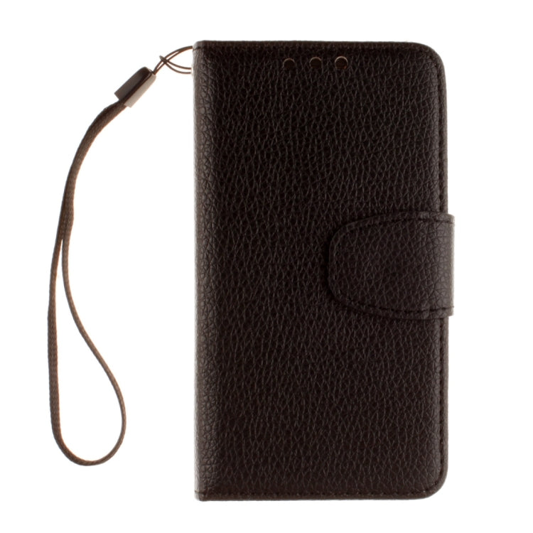 For Galaxy Ace 4 / G313H Litchi Texture Horizontal Flip Leather Case with Holder & Card Slots & Wallet & Photo Frame & Lanyard