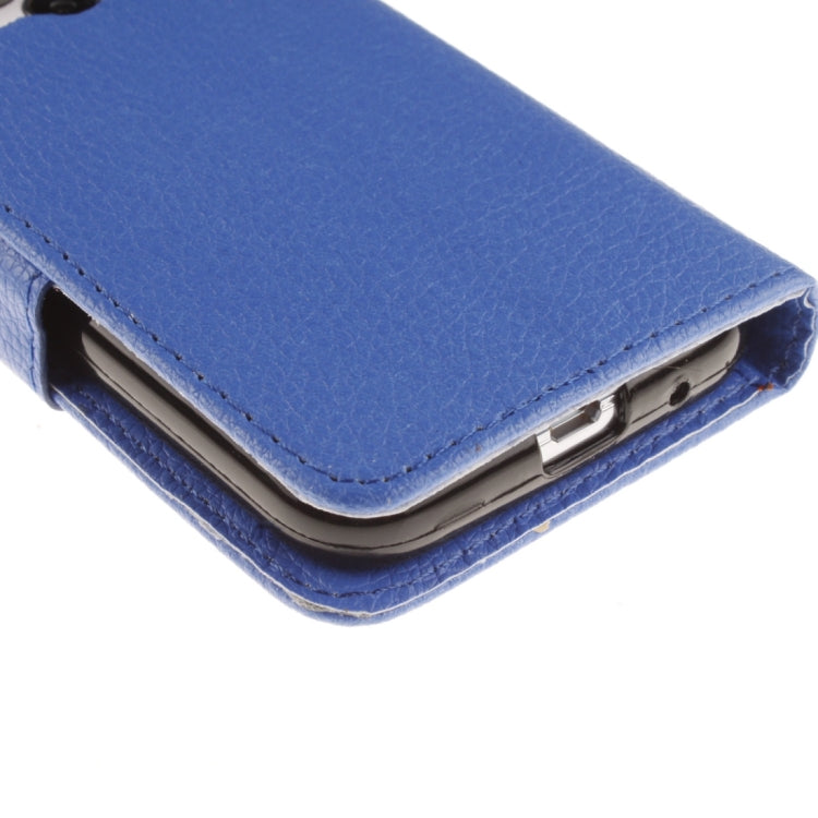 For Galaxy Ace 4 / G313H Litchi Texture Horizontal Flip Leather Case with Holder & Card Slots & Wallet & Photo Frame & Lanyard