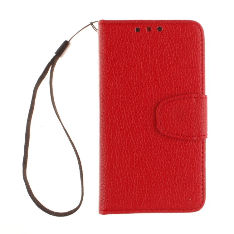 For Galaxy Ace 4 / G313H Litchi Texture Horizontal Flip Leather Case with Holder & Card Slots & Wallet & Photo Frame & Lanyard