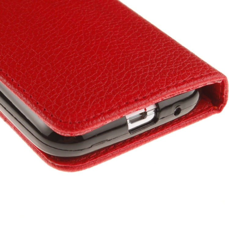 For Galaxy Ace 4 / G313H Litchi Texture Horizontal Flip Leather Case with Holder & Card Slots & Wallet & Photo Frame & Lanyard