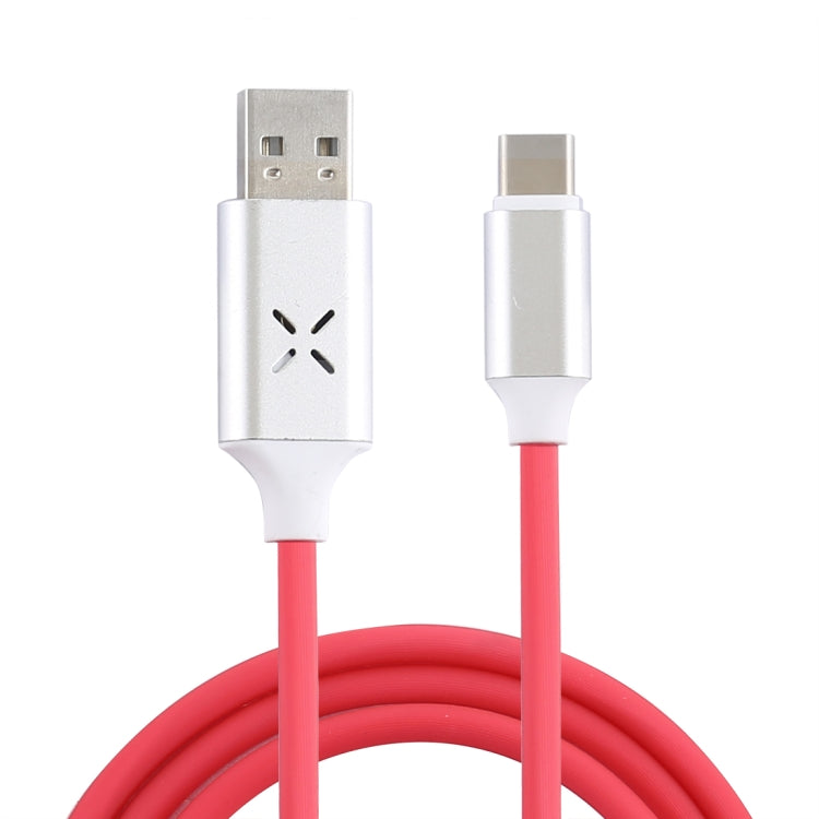 Type-C Luminous Charging Data Cable(Red)