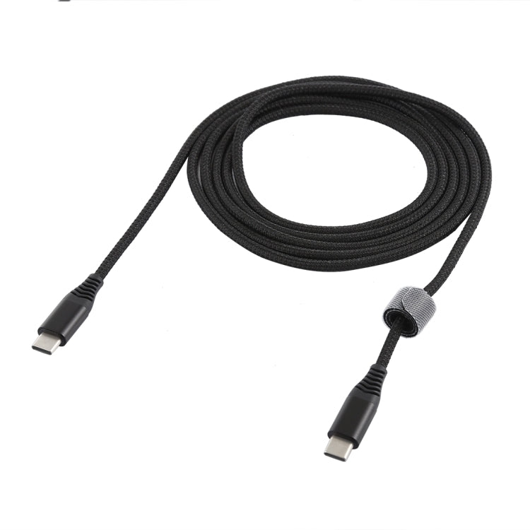 Type-C Weave Style Charging Data Cable(Black)