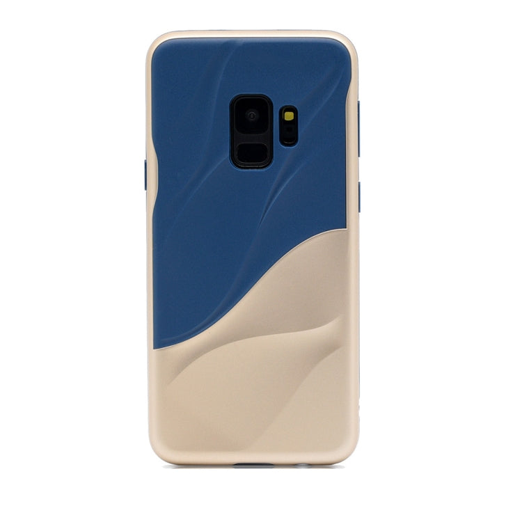 Galaxy S9 PC + TPU Water Ripple Design Protective Back Case