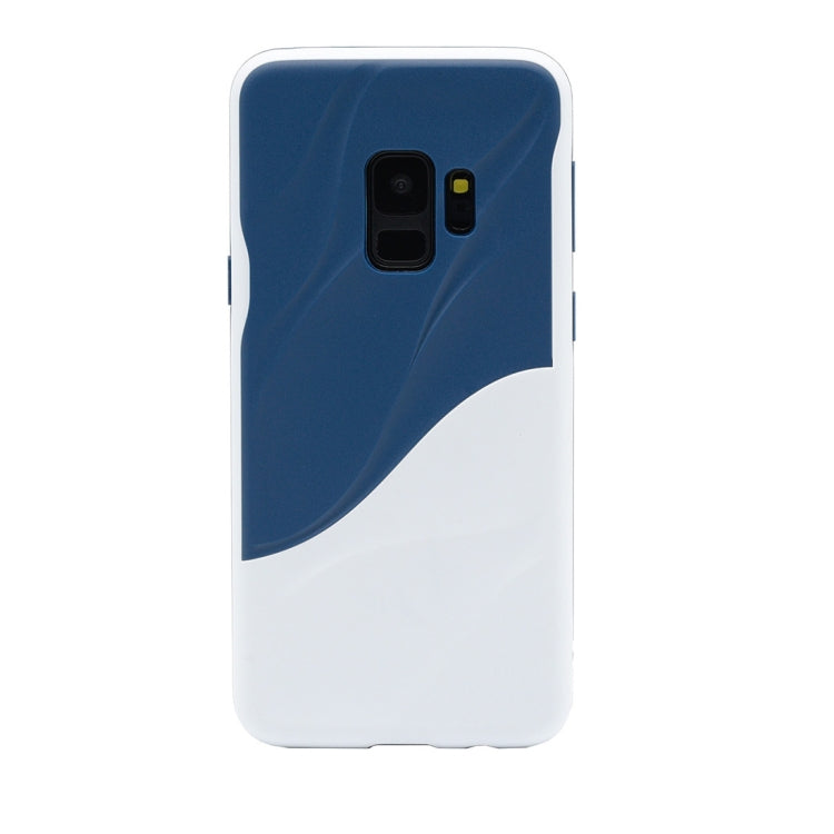 Galaxy S9 PC + TPU Water Ripple Design Protective Back Case
