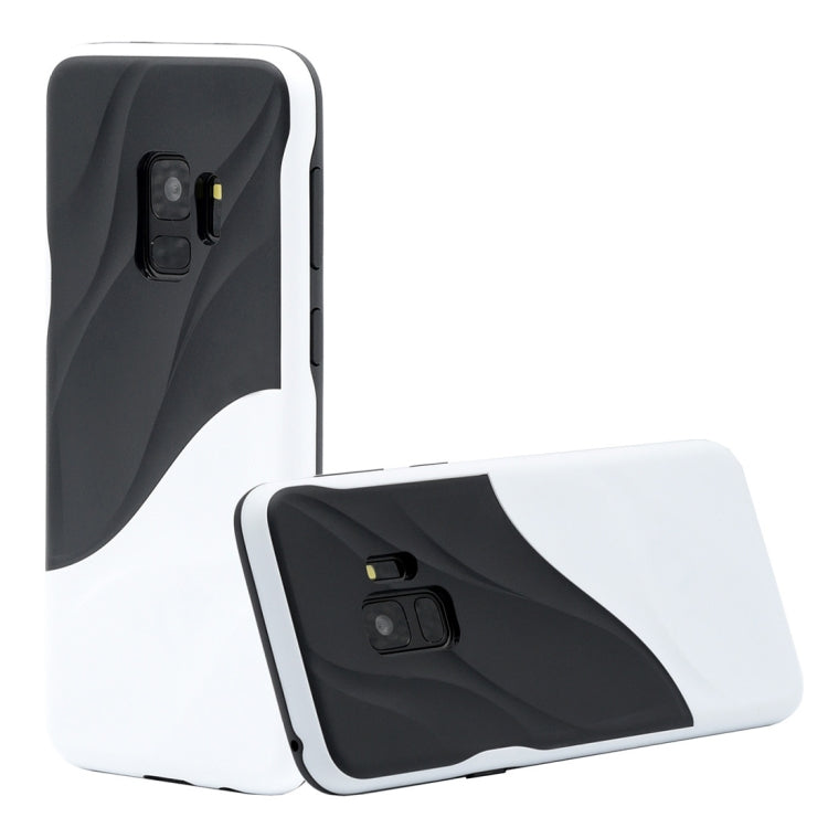 Galaxy S9 PC + TPU Water Ripple Design Protective Back Case