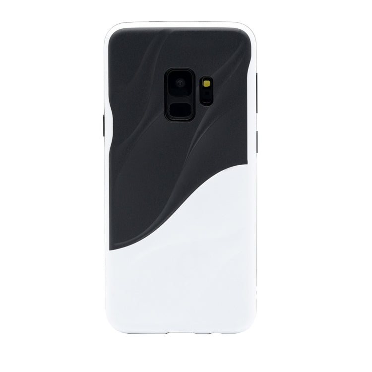 Galaxy S9 PC + TPU Water Ripple Design Protective Back Case
