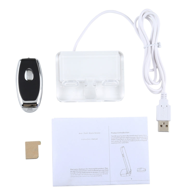 Burglar Display Holder / Anti-theft Display Stand with Remote Control for Mobile Phones with Micro-USB Port
