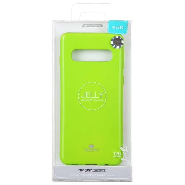 GOOSPERY I JELLY METAL TPU Protective Case for Galaxy S10