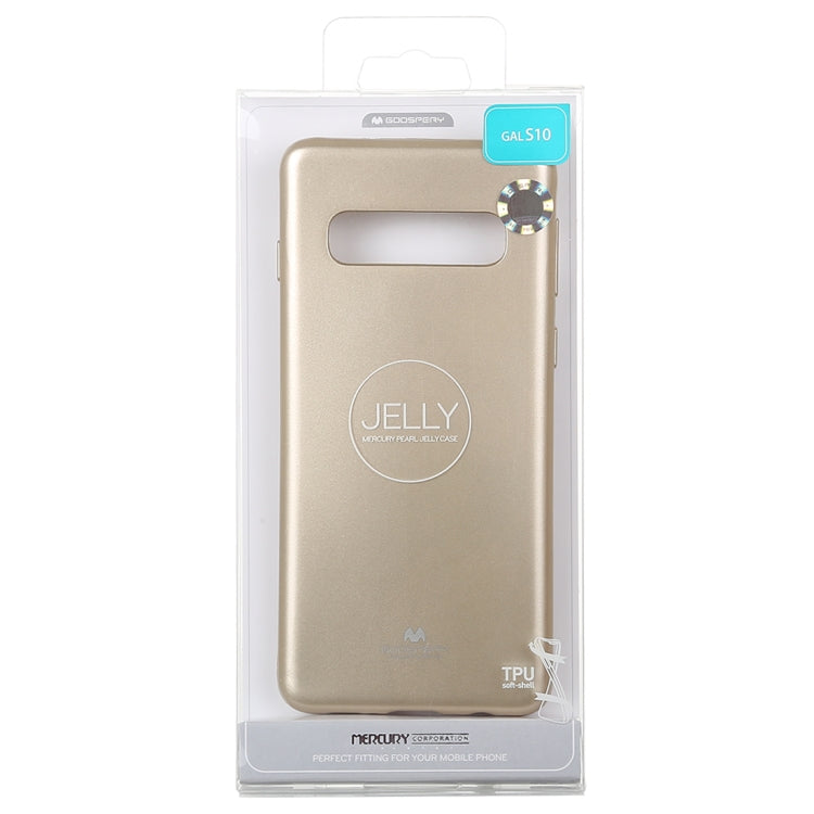 GOOSPERY I JELLY METAL TPU Protective Case for Galaxy S10