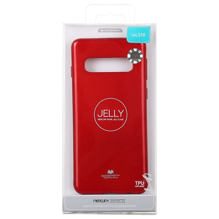 GOOSPERY I JELLY METAL TPU Protective Case for Galaxy S10