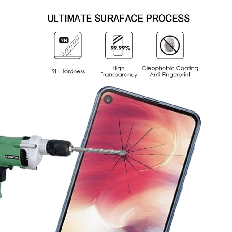 0.3mm 9H 2.5D Full Screen Tempered Glass Film for Galaxy A8s