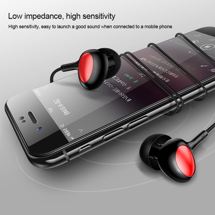 TOTUDESIGN EAUA-015 3.5mm Plug Wire Control In-Ear Earphone
