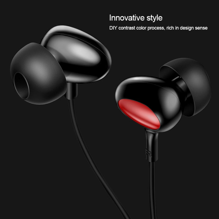TOTUDESIGN EAUA-015 3.5mm Plug Wire Control In-Ear Earphone