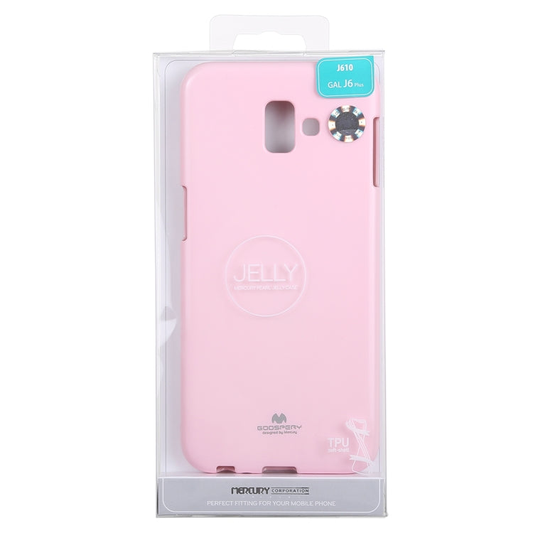 GOOSPERY I JELLY METAL TPU Protective Case for Galaxy J6+