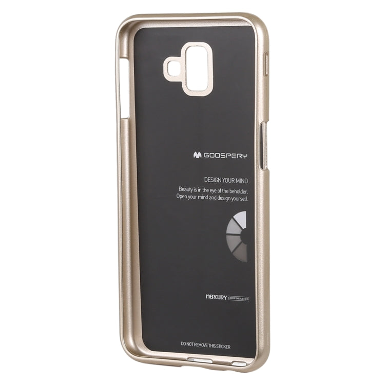 GOOSPERY I JELLY METAL TPU Protective Case for Galaxy J6+