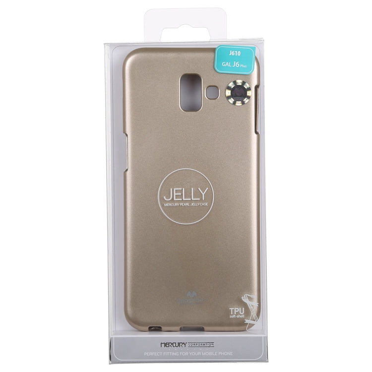 GOOSPERY I JELLY METAL TPU Protective Case for Galaxy J6+