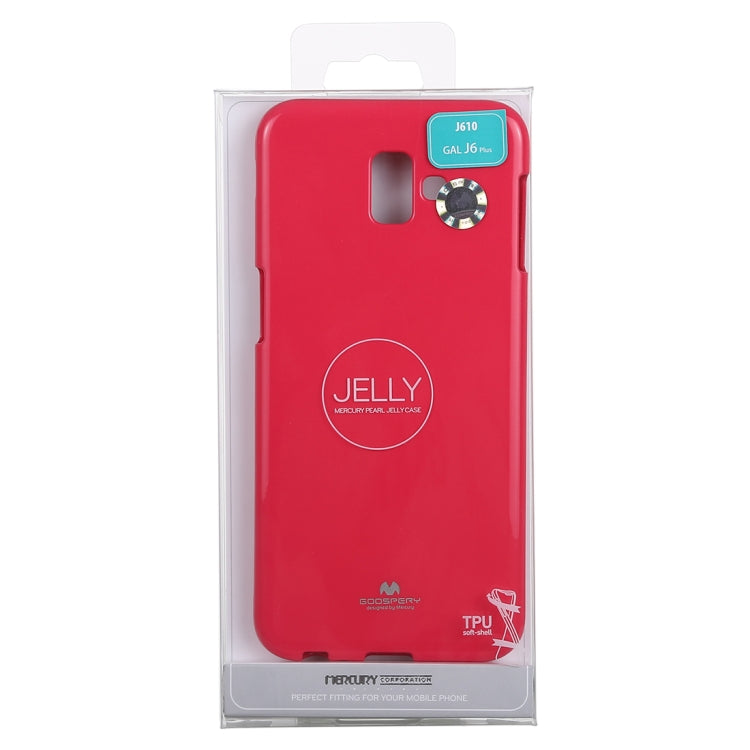 GOOSPERY I JELLY METAL TPU Protective Case for Galaxy J6+