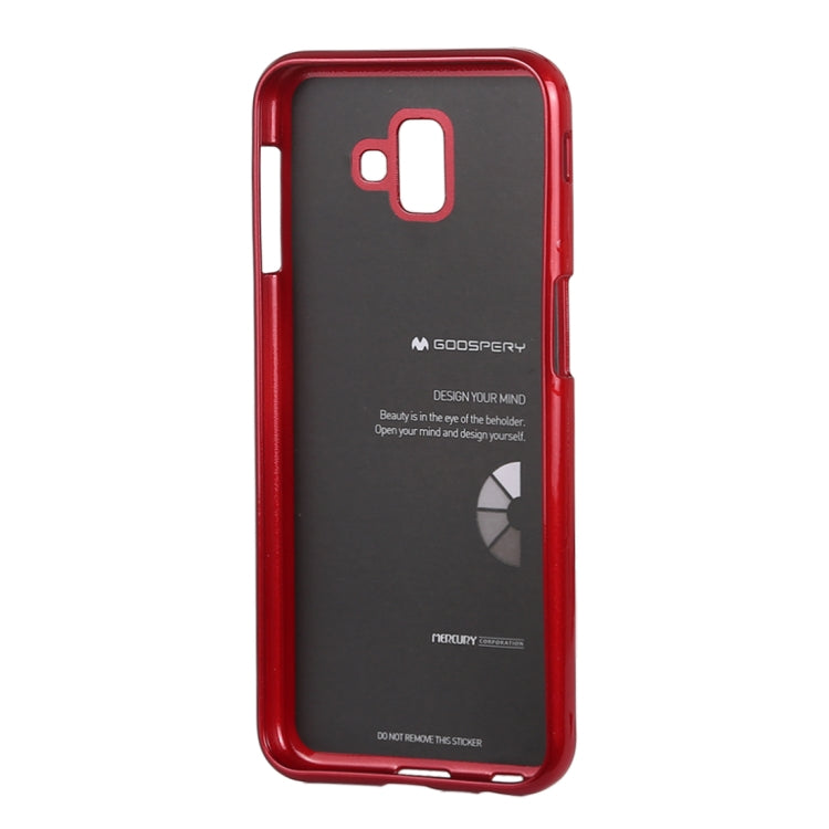 GOOSPERY I JELLY METAL TPU Protective Case for Galaxy J6+