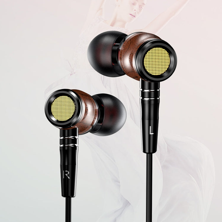 TOTUDESIGN EAUA-017 Yellow Pear Series Wire Control In-Ear Earphone