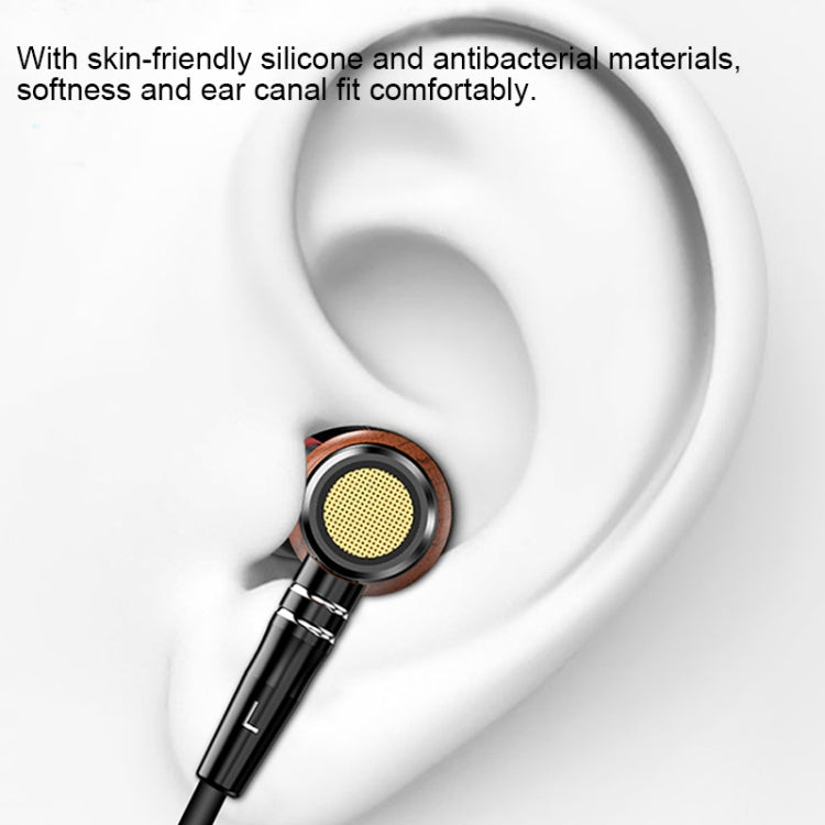 TOTUDESIGN EAUA-017 Yellow Pear Series Wire Control In-Ear Earphone