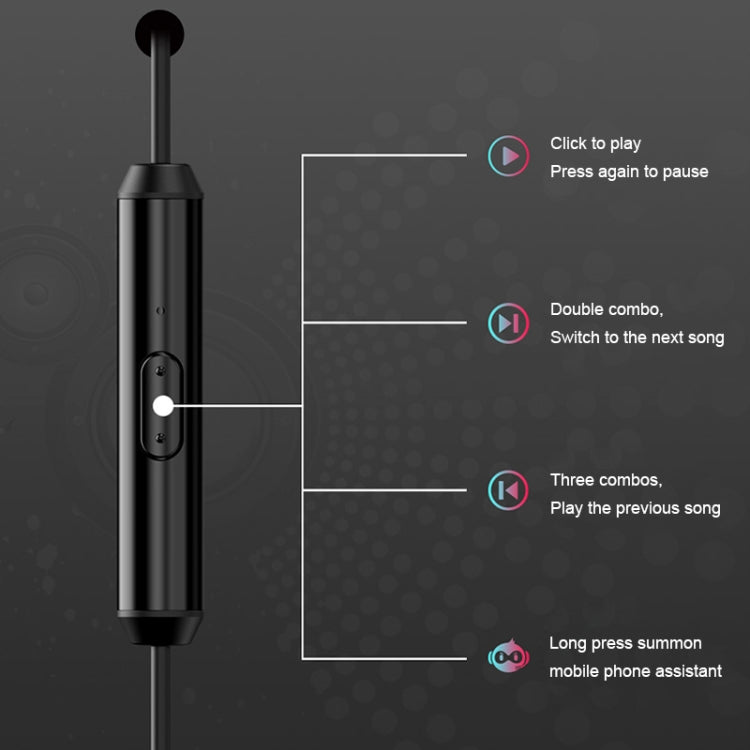 TOTUDESIGN EAUA-017 Yellow Pear Series Wire Control In-Ear Earphone