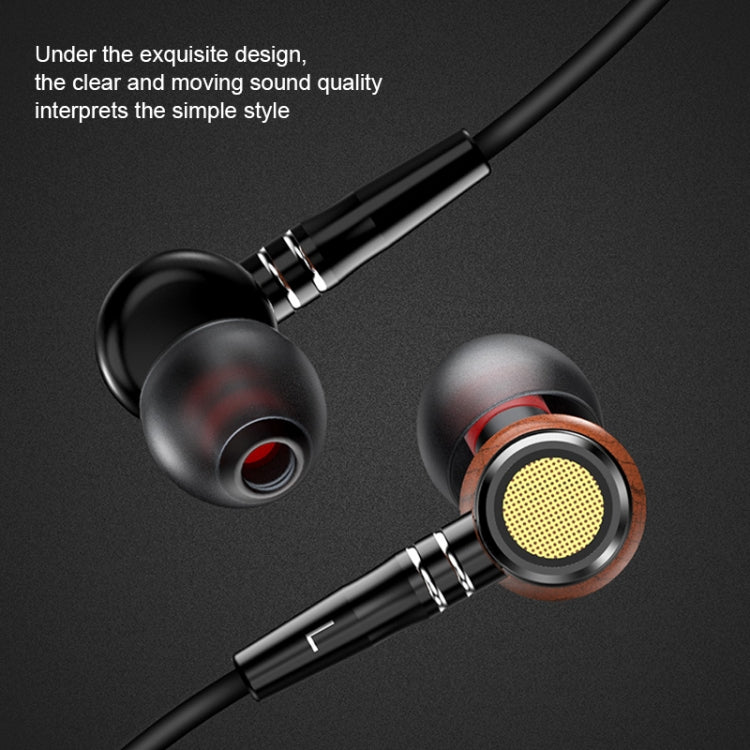 TOTUDESIGN EAUA-017 Yellow Pear Series Wire Control In-Ear Earphone
