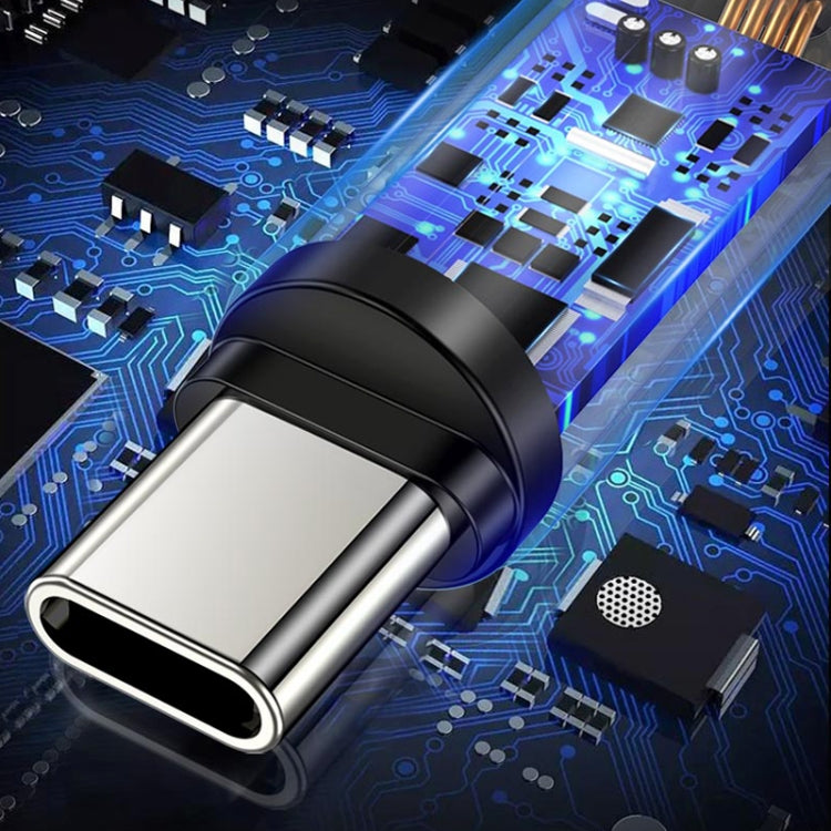 TOTUDESIGN BTA-014 Hot Wheels Series 2.4A USB to USB-C /Type-C  Leather Cable, Cable Length: 1m