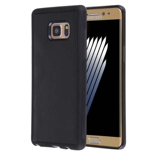 For Galaxy Note 7 / N930 Anti-Gravity Magical Nano-suction Technology Sticky Selfie Protective Case(Black)