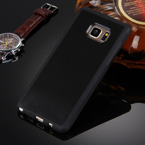 For Galaxy Note 7 / N930 Anti-Gravity Magical Nano-suction Technology Sticky Selfie Protective Case(Black)