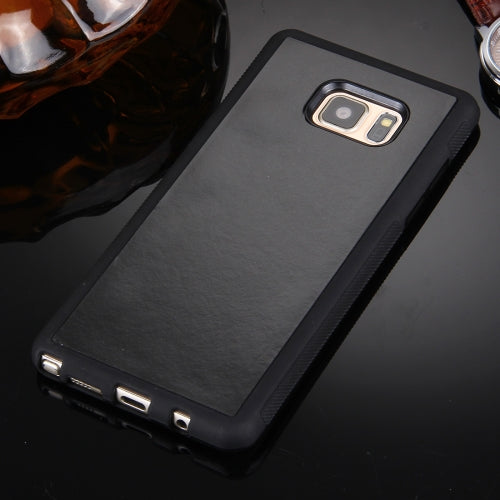 For Galaxy Note 7 / N930 Anti-Gravity Magical Nano-suction Technology Sticky Selfie Protective Case(Black)