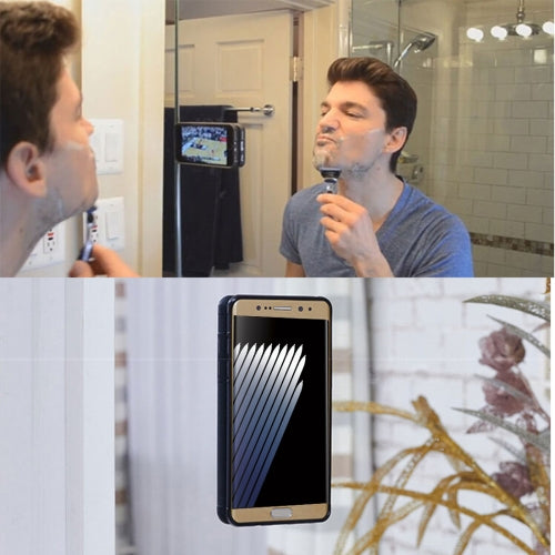 For Galaxy Note 7 / N930 Anti-Gravity Magical Nano-suction Technology Sticky Selfie Protective Case(Black)