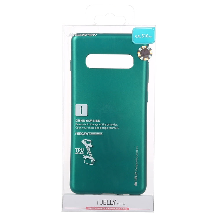 GOOSPERY I JELLY METAL TPU Case for Galaxy S10+