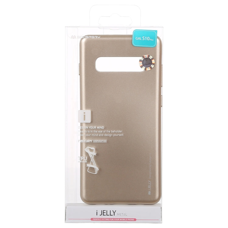 GOOSPERY I JELLY METAL TPU Case for Galaxy S10+
