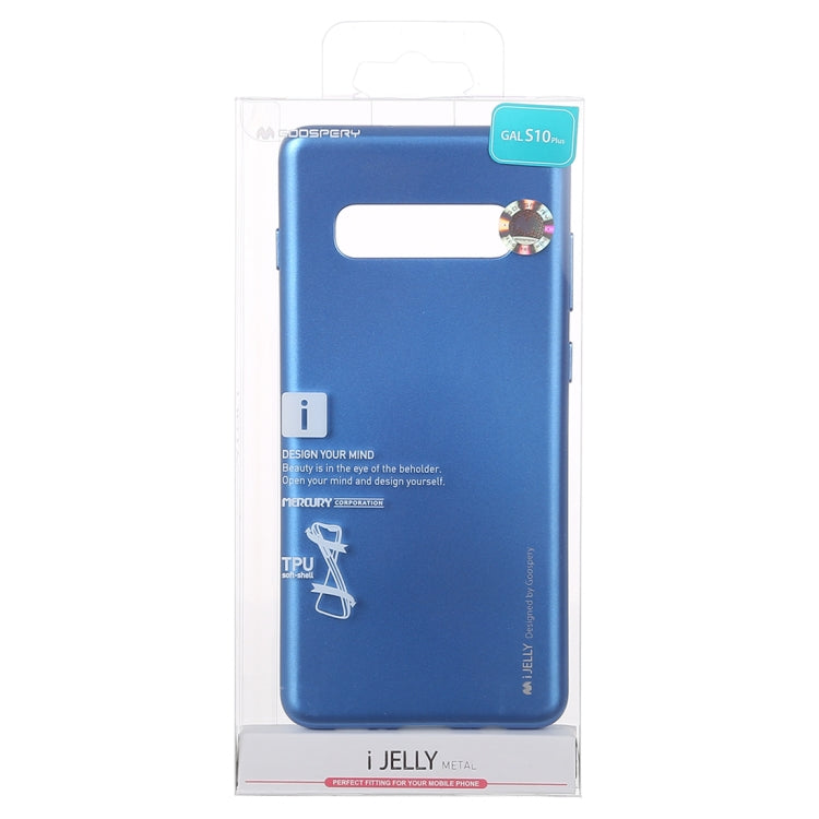 GOOSPERY I JELLY METAL TPU Case for Galaxy S10+