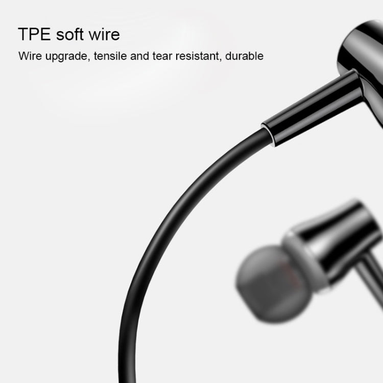 TOTUDESIGN EAUA-019 3.5mm Jack Wire Control Earphone, Support Call, Length: 1.2m