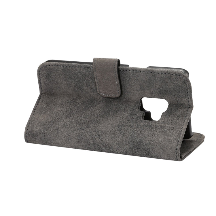 For Galaxy S9 Sheep Bar Material PU + PC Horizontal Flip Leather Case with Holder & Card Slots & Wallet