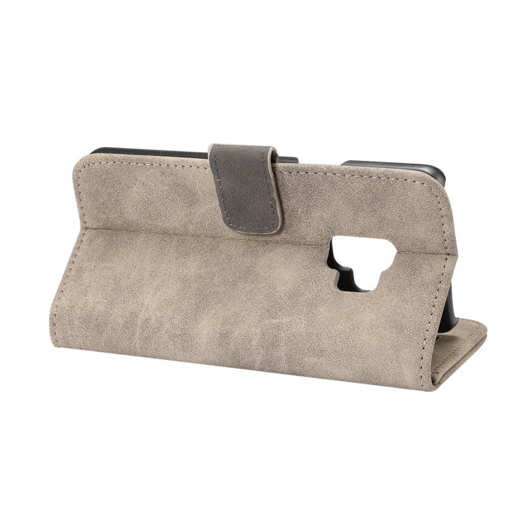 For Galaxy S9 Sheep Bar Material PU + PC Horizontal Flip Leather Case with Holder & Card Slots & Wallet