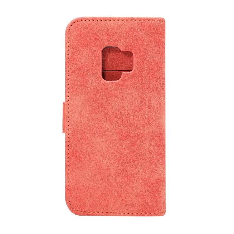 For Galaxy S9 Sheep Bar Material PU + PC Horizontal Flip Leather Case with Holder & Card Slots & Wallet