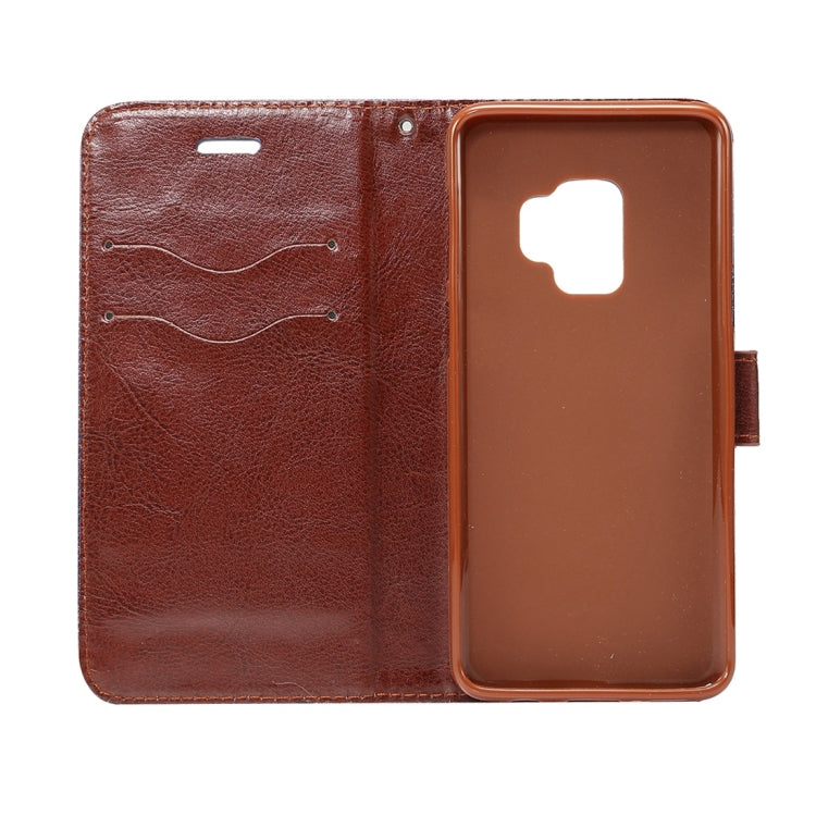 Dibase for Galaxy S9 Denim Texture TPU Horizontal Flip Leather Case with Holder & Card Slots