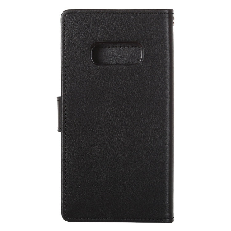 GOOSPERY RICH DIARY for Galaxy S10e PU + TPU Crazy Horse Texture Horizontal Flip Leather Case with Card Slots & Wallet