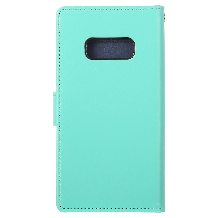 GOOSPERY RICH DIARY for Galaxy S10e PU + TPU Crazy Horse Texture Horizontal Flip Leather Case with Card Slots & Wallet