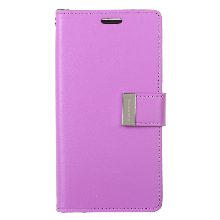 GOOSPERY RICH DIARY for Galaxy S10e PU + TPU Crazy Horse Texture Horizontal Flip Leather Case with Card Slots & Wallet