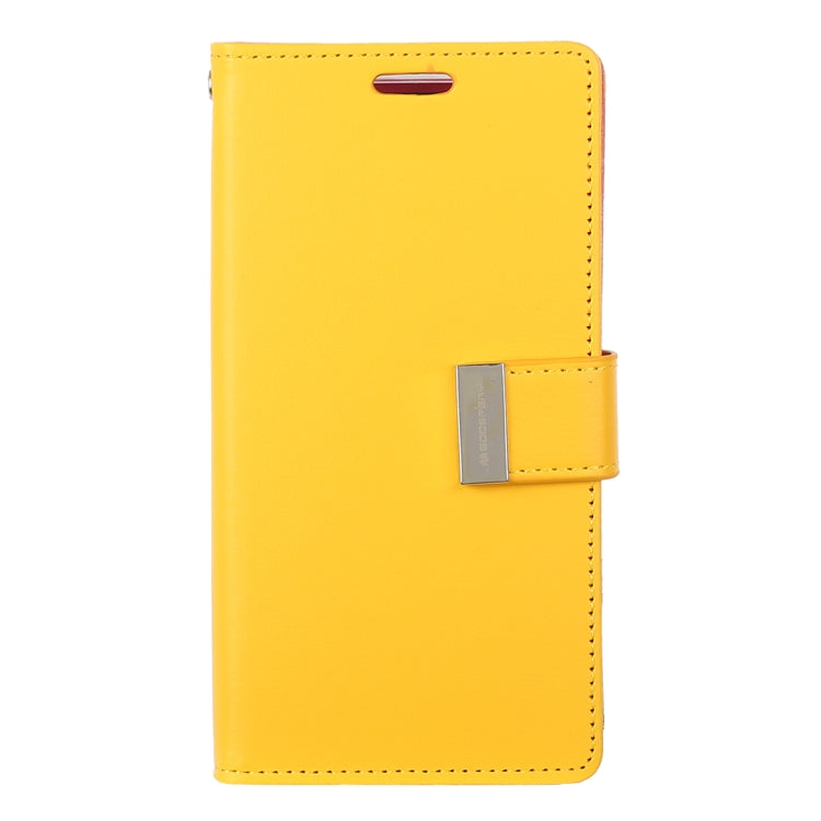 GOOSPERY RICH DIARY for Galaxy S10e PU + TPU Crazy Horse Texture Horizontal Flip Leather Case with Card Slots & Wallet