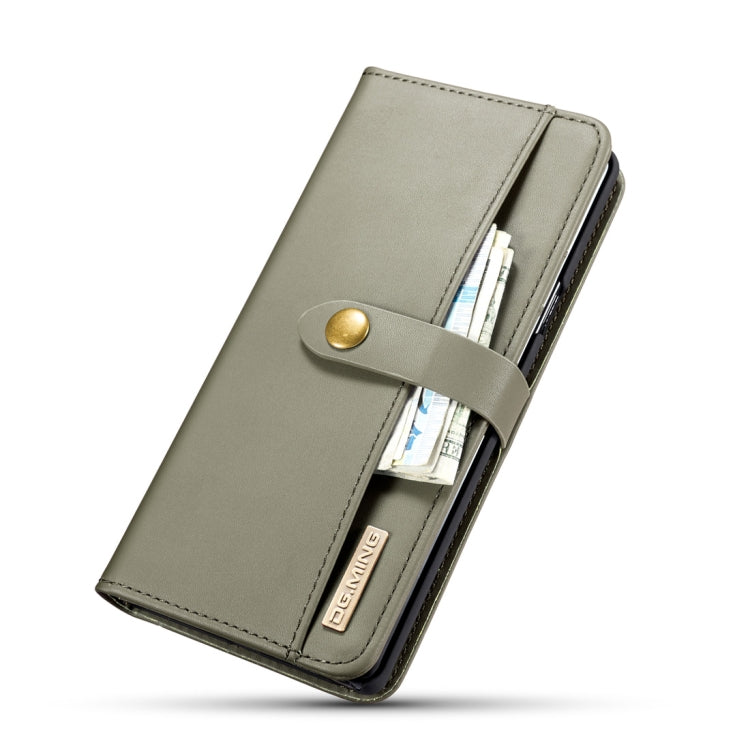 DG.MING Lambskin Detachable Horizontal Flip Magnetic Case for Galaxy Note9, with Holder & Card Slots & Wallet