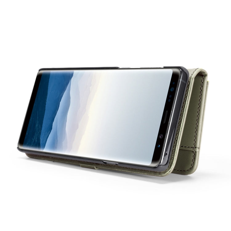 DG.MING Lambskin Detachable Horizontal Flip Magnetic Case for Galaxy Note9, with Holder & Card Slots & Wallet