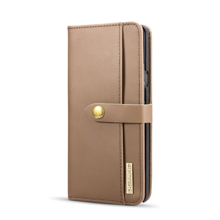 DG.MING Lambskin Detachable Horizontal Flip Magnetic Case for Galaxy Note9, with Holder & Card Slots & Wallet
